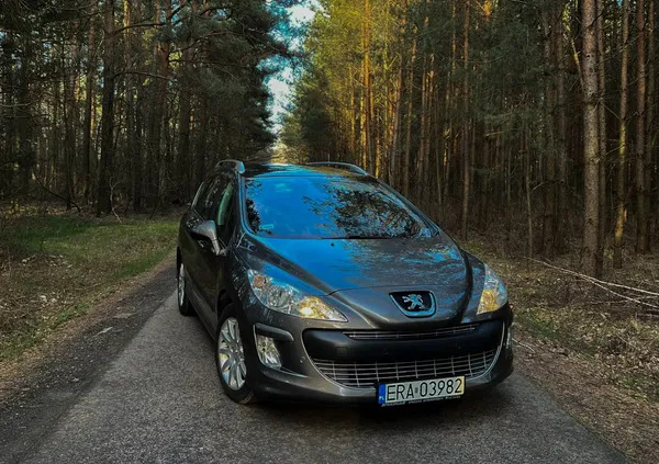 samochody osobowe Peugeot 308 cena 15500 przebieg: 266899, rok produkcji 2009 z Rogoźno